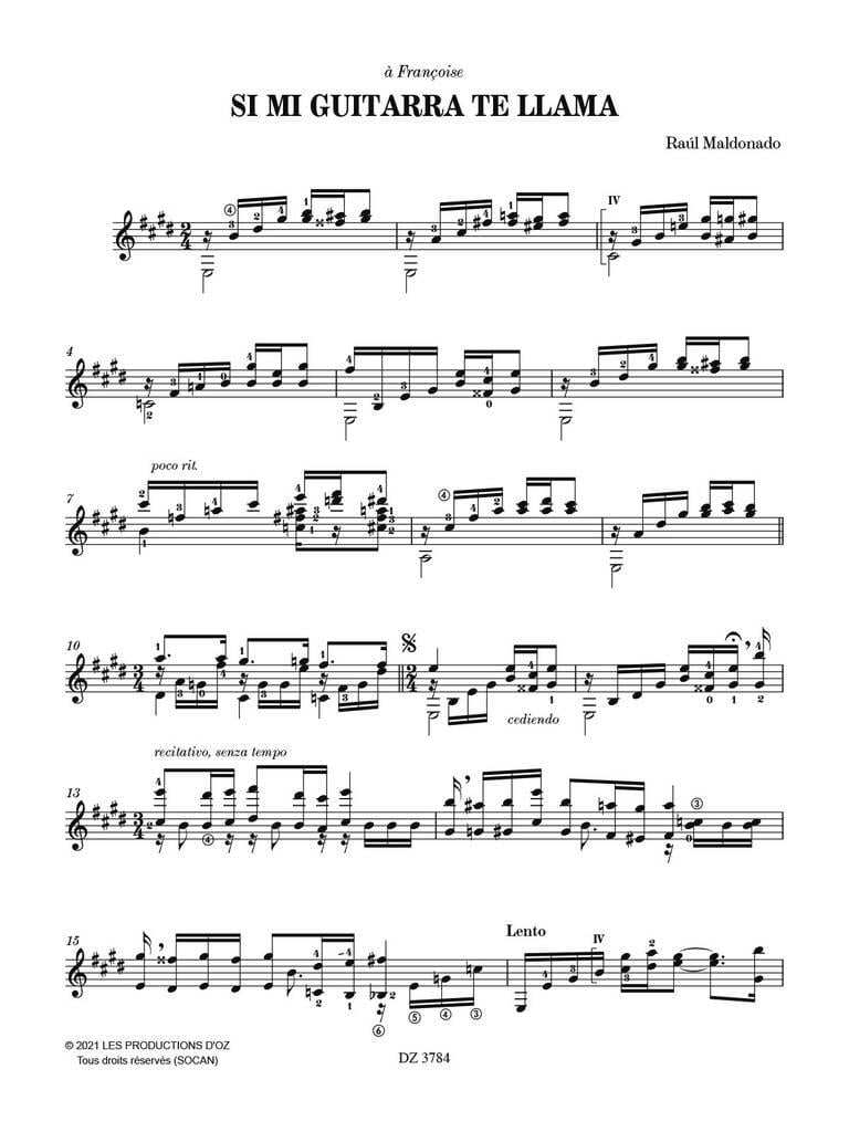 Si Mi Guitarra Te Llama